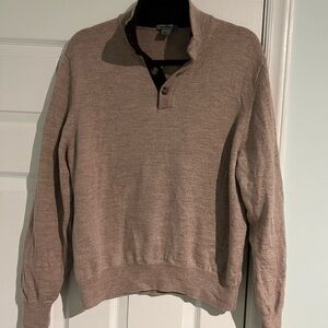 Johnston & Murphy Wool Pullover Sweater